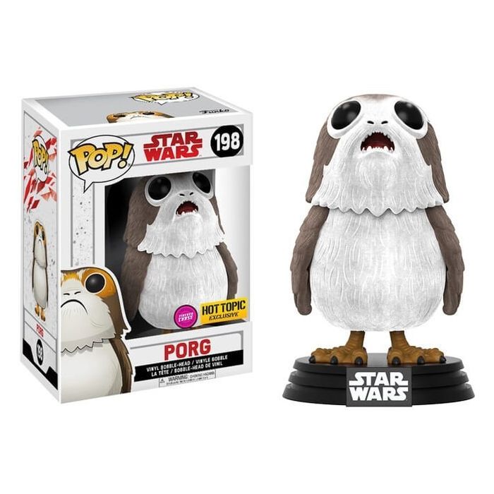 Funko Pop! Star Wars The Last Jedi - Porg Flocked Limited Edition Chase