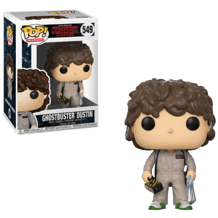 Funko Pop! Stranger Things - Dustin Ghostbuster