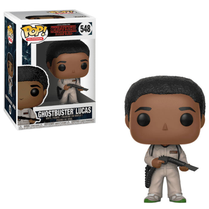 Funko Pop! Stranger Things - Lucas Ghostbuster