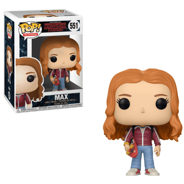 Funko Pop! Stranger Things - Max with Skate Deck