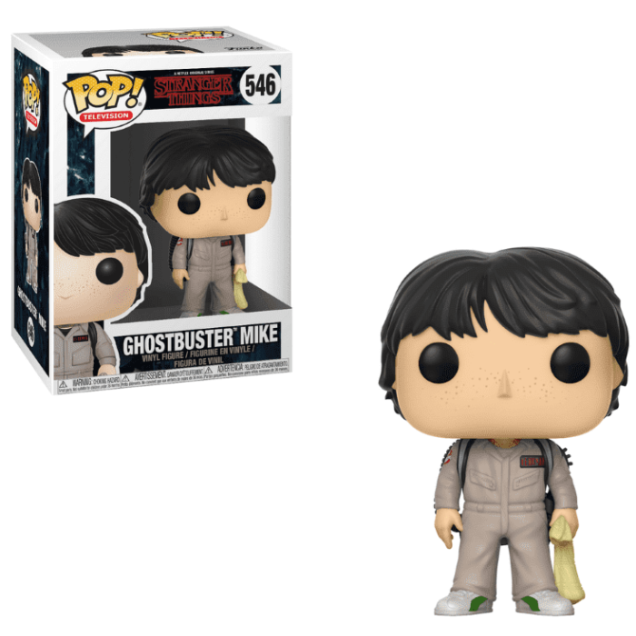 Funko Pop! Stranger Things - Mike  Ghostbuster