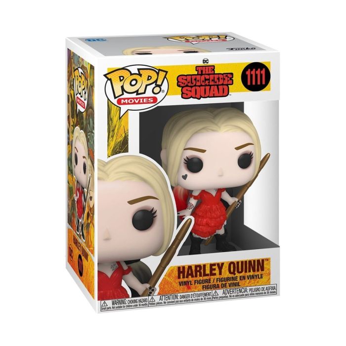 The Suicide Squad POP! Movies Vinyl Figure Harley Quinn (Damaged Dress) 9 cm