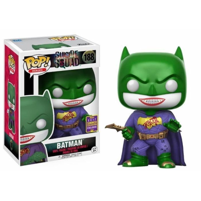Funko Pop! Suicide Squad - Joker/Batman SDCC