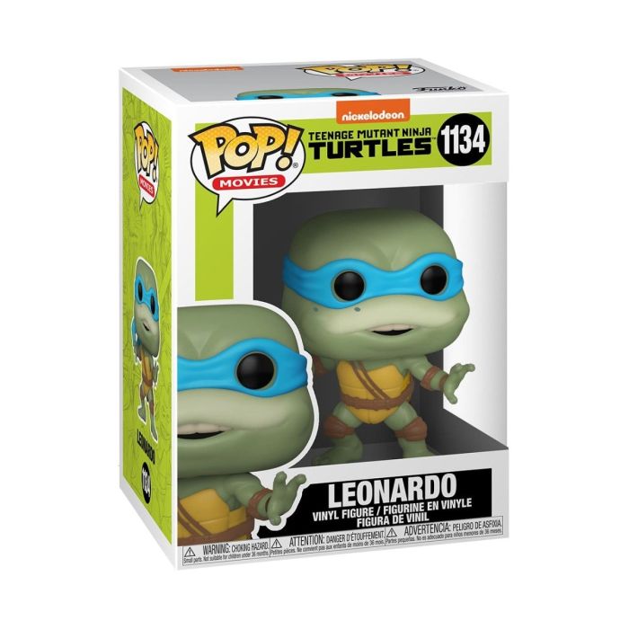 Teenage Mutant Ninja Turtles POP! Movies Vinyl Figure Leonardo 9 cm