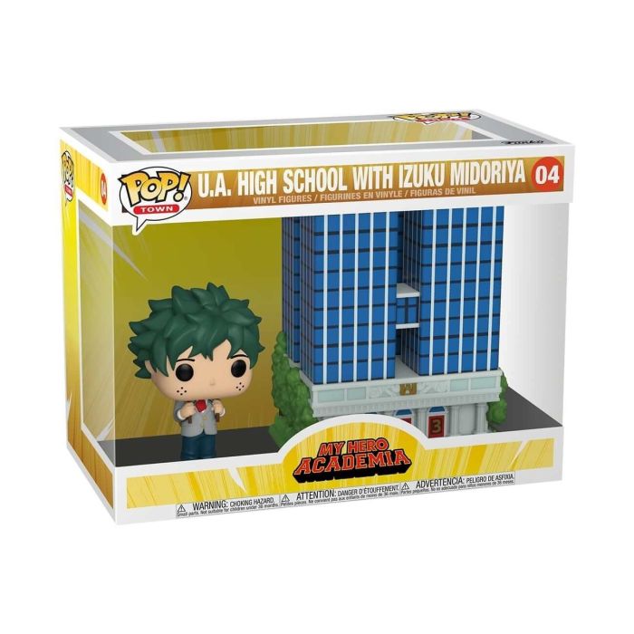 U.A. High School with Deku in Uniform - Funko Pop! Town - My Hero Academia