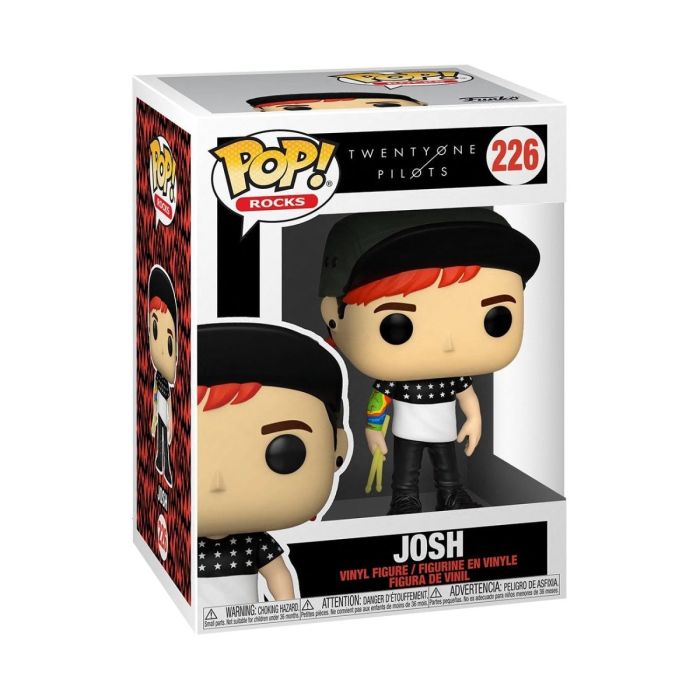 Stressed Out Joshua Dun - Funko Pop! Rocks - Twenty One Pilots