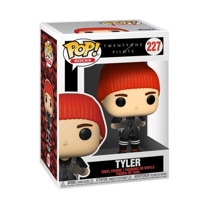 Twenty One Pilots POP! Rocks Vinyl Figure Stressed Out Tyler Joseph 9 cm