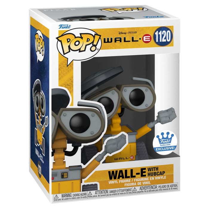 Wall-E with Hubcap Exclusive - Funko Po! - Wall-E