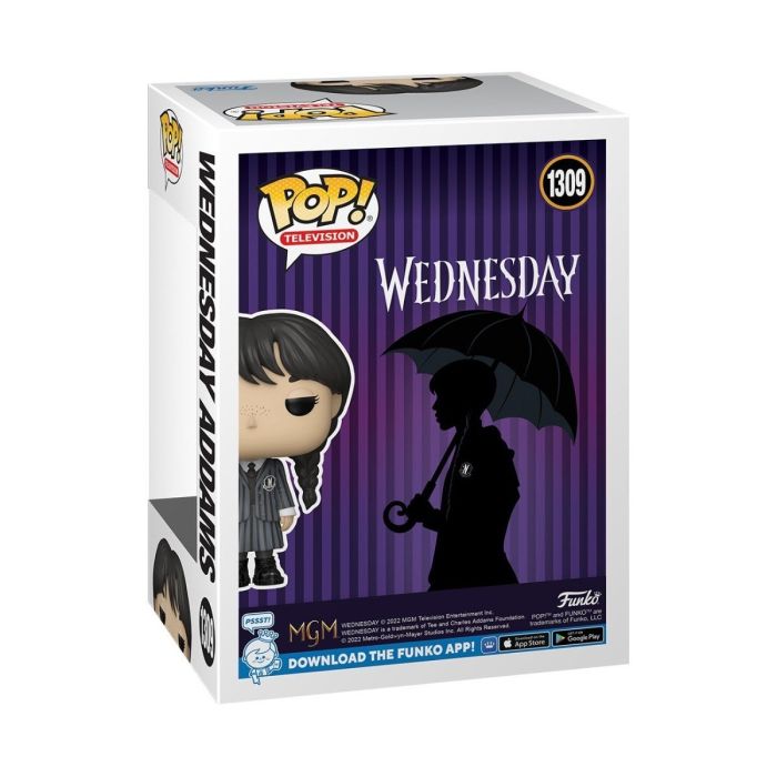 Wednesday POP! TV Vinyl Figure Wednesday 9 cm