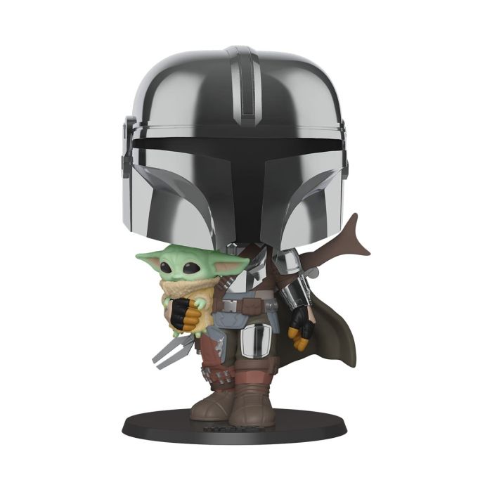 The Mandalorian with The Child - 10 inch Funko Pop! - The Mandalorian