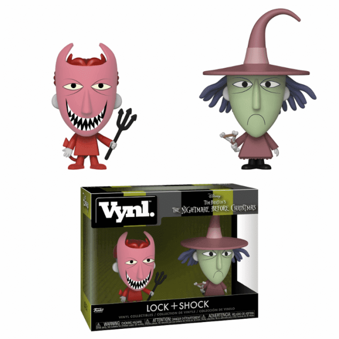 Funko VYNL: The Nightmare Before Christmas - The Mayor & Barrel 2-Pack