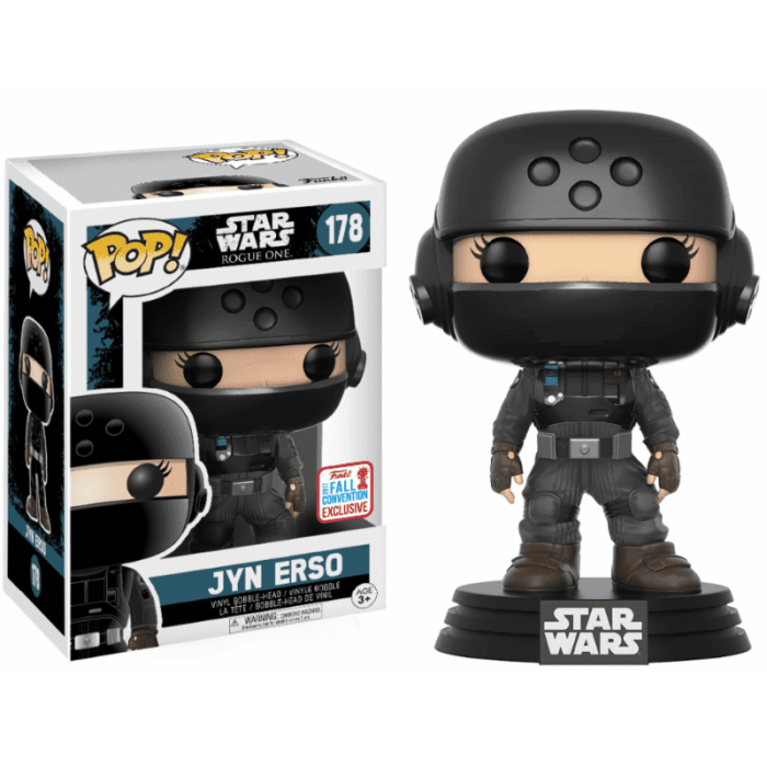 Funko Pop! Rogue One - Jyn Disguise with Helmet NYCC