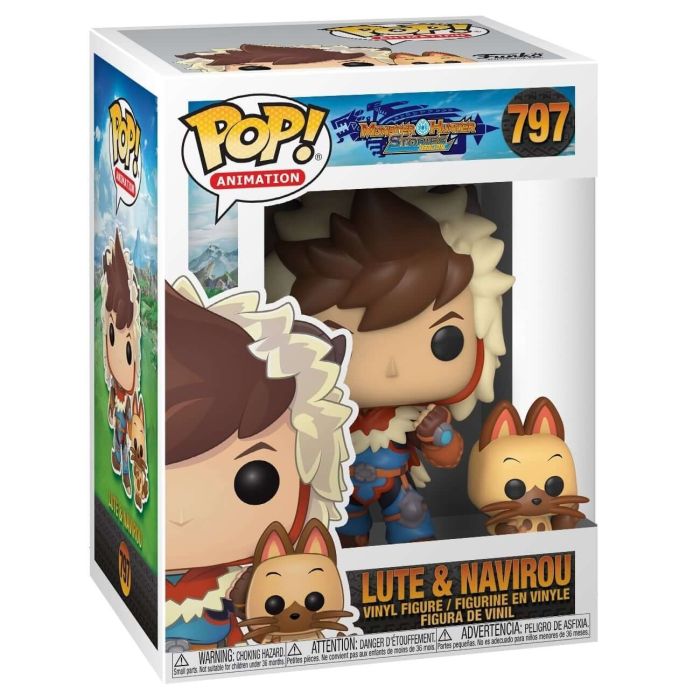 Lute with Navirou - Funko Pop! & Buddy - Monster Hunter