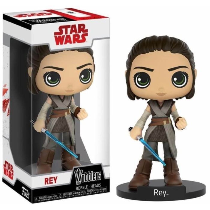 Funko Pop! Wobbler: Star Wars The Last Jedi - Rey