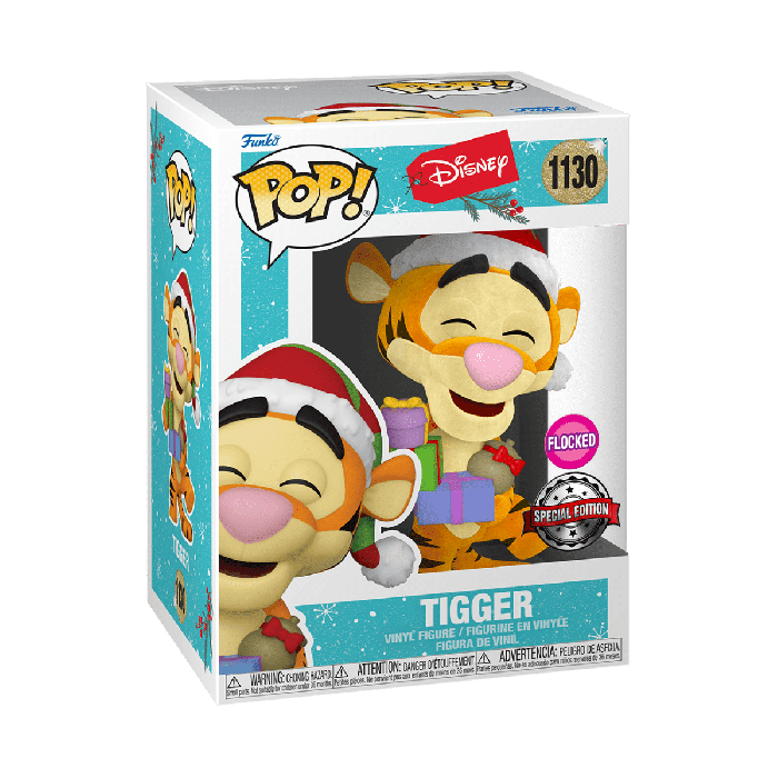 Tigger Flocked (Special Edition) - Funko Pop! - Disney Holiday