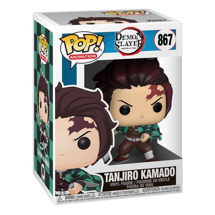 Demon Slayer POP! Animation Vinyl Figure Tanjiro Kamado 9 cm 