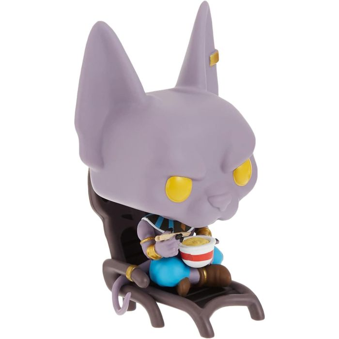 Dragon Ball Super POP! Animation Vinyl Figure Beerus Eating Noodles 9 cm