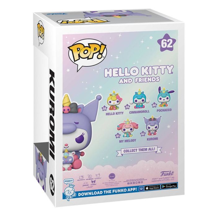 Hello Kitty and Friends POP! Sanrio Vinyl Figure Kuromi 9 cm