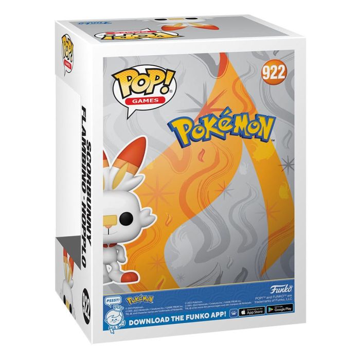Pokémon POP! Games Vinyl Figure Scorbunny (EMEA) 9 cm