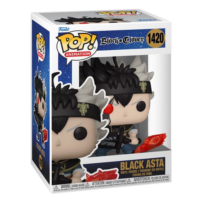 Black Clover POP! Animation Vinyl Figure Black Asta 9 cm