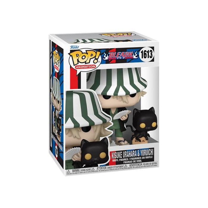 Bleach POP! Animation Vinyl Figure Kisuke w/Yoruichi 9 cm