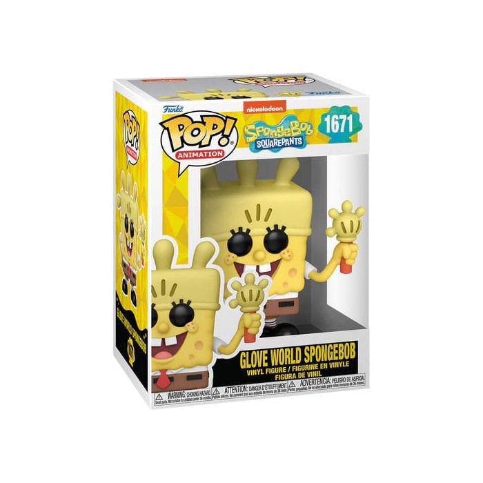 SpongeBob SquarePants 25th Anniversary POP! Vinyl Figure SB w/ Glove Light 9 cm
