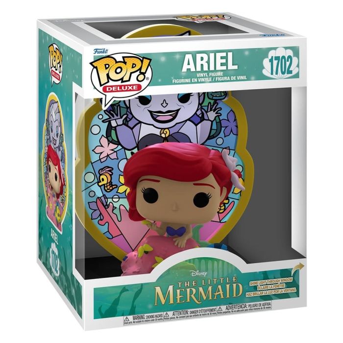Disney POP! Deluxe Vinyl Figure Ariel(Glass) 9 cm