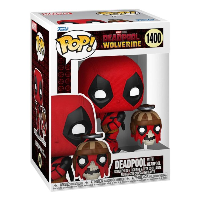 Deadpool 3 POP & Buddy! Vinyl Figure Deadpool w/Headpool 9 cm 