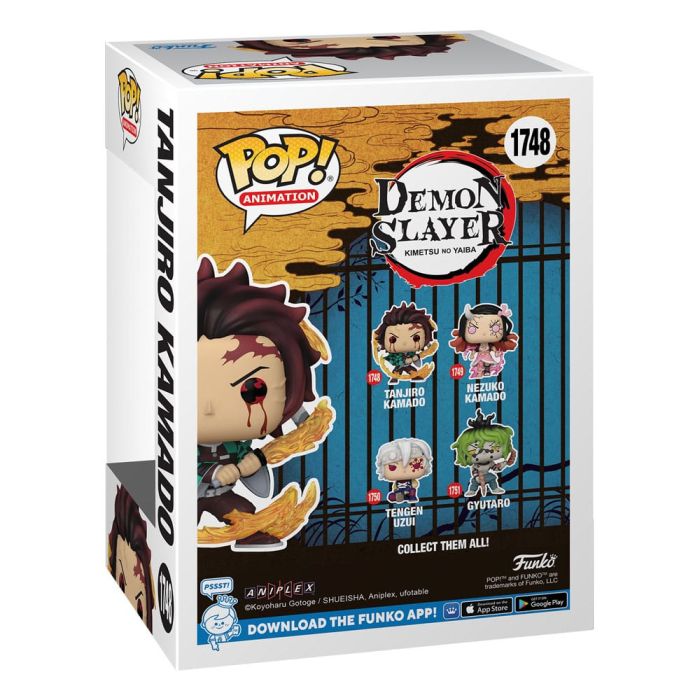 Demon Slayer: Kimetsu no Yaiba POP! Animation Vinyl Figures Tanjiro(Sun Breathing) 9 cm 