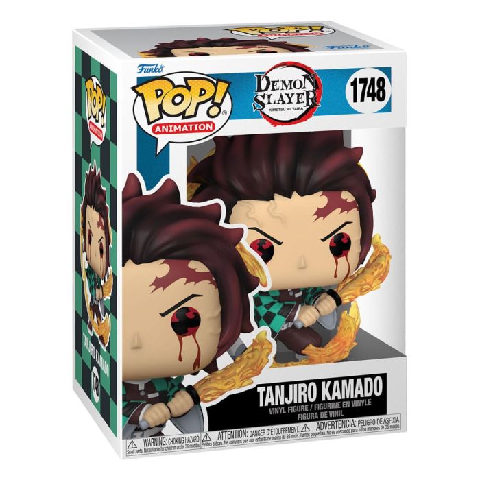 Demon Slayer: Kimetsu no Yaiba POP! Animation Vinyl Figures Tanjiro(Sun Breathing) 9 cm 