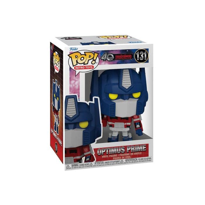 Transformers Retro Series POP! TV Vinyl Figure Optimus Prime 9 cm