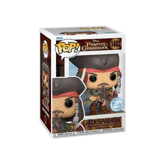 Pirates of the Caribbean POP! Movies Vinyl Figure Jack Sparrow 9 cm