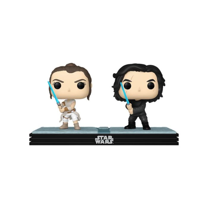 Star Wars POP! Movie Moments Vinyl Bobble-Head 2-Pack Kylo & Rey 9 cm