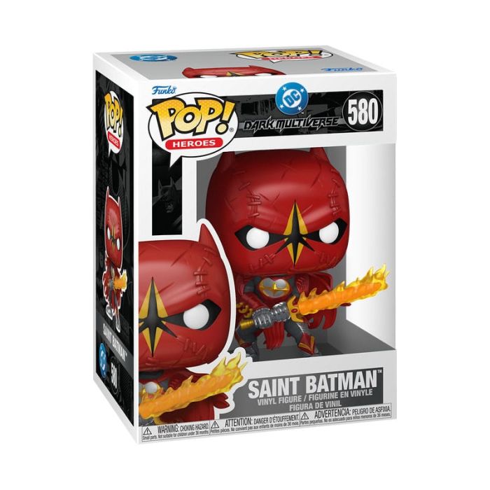 DC Dark Multiverse POP! Heroes Vinyl Figures Saint Batman 9 cm