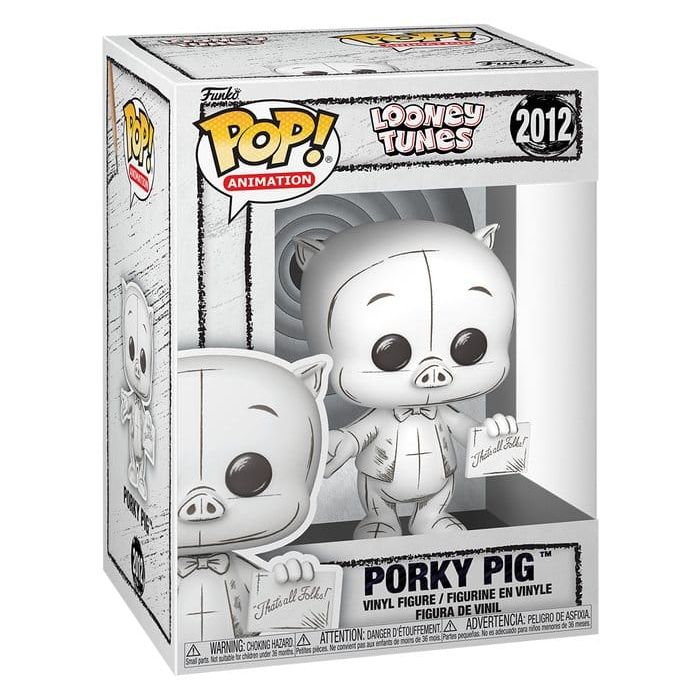 Looney Tunes POP! Animation Vinyl Figure Porky Pig? 9 cm