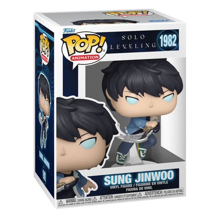 Solo Leveling POP! Animation Vinyl Figure Sung Jinwoo 9 cm