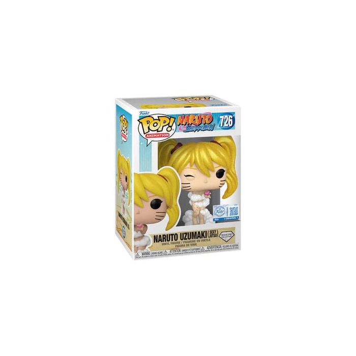 Naruto Pop! Animation Vinyl Figure Naruto(Sexy Jutsu) Diamond Collection heo Exclusive Edition 9 cm