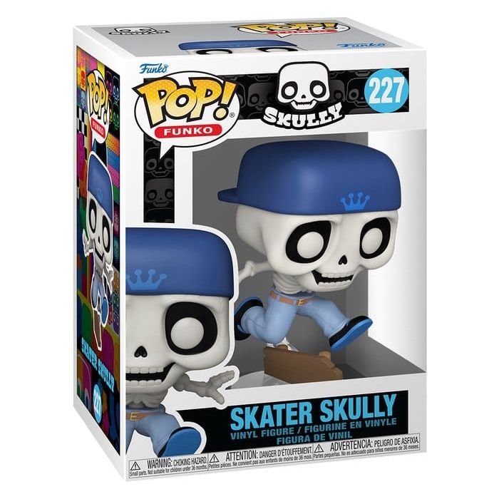 Funko Legacy POP! Icons Vinyl Figure Skater Skully 9 cm