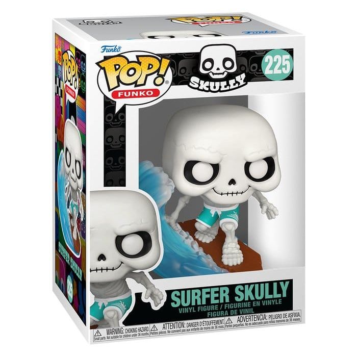 Funko Legacy POP! Icons Vinyl Figure Surfer Skully 9 cm