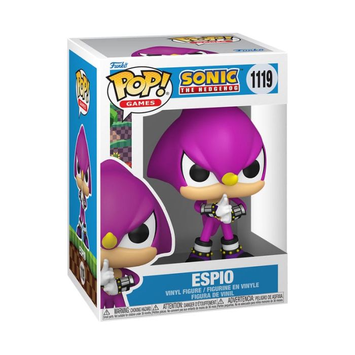 Sonic the Hedgehog POP! Games Vinyl Figure Espio the Chameleon 9 cm