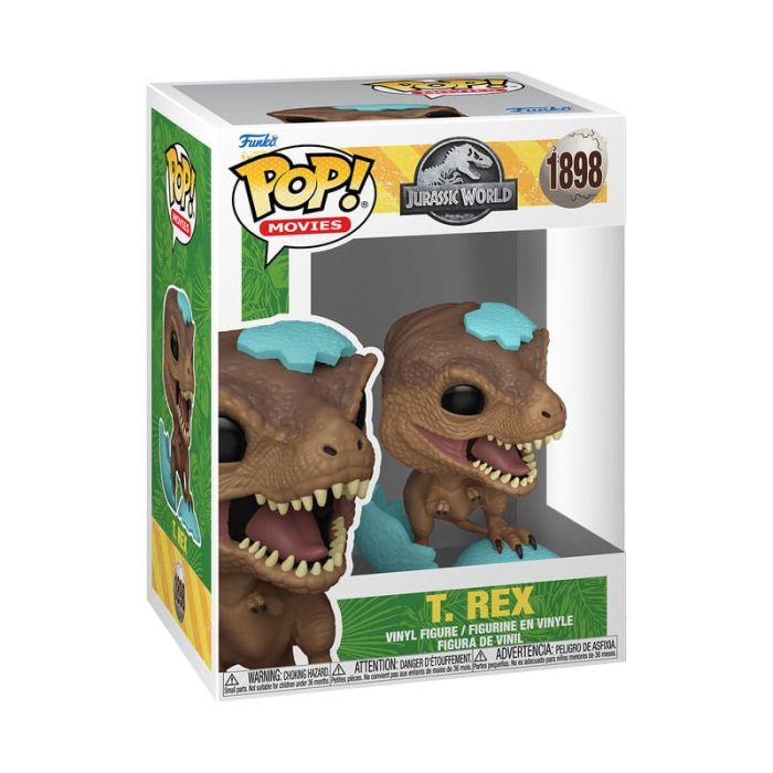 Jurassic Park POP! Movies Vinyl Figure SPRG- T-Rex 9 cm