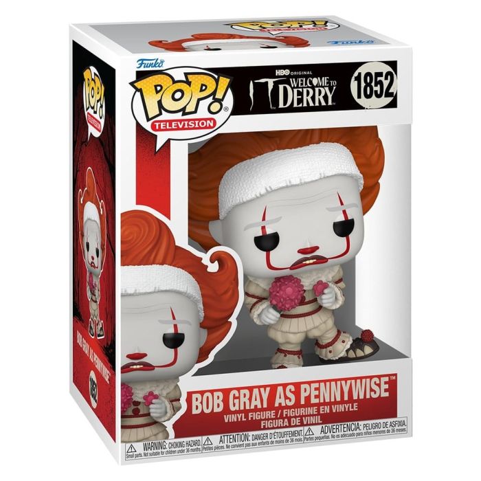 It: Welcome to Derry POP! Television Vinyl Figure Bob Gray as Pennywise 9 cm
