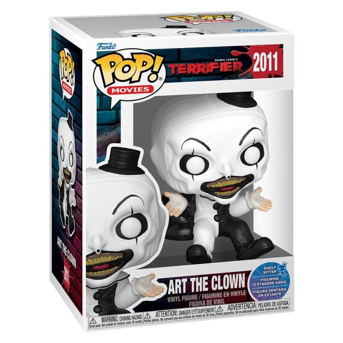 Terrifier POP! Movies Vinyl Figure Art the Clown (Horror Sitters) 9 cm