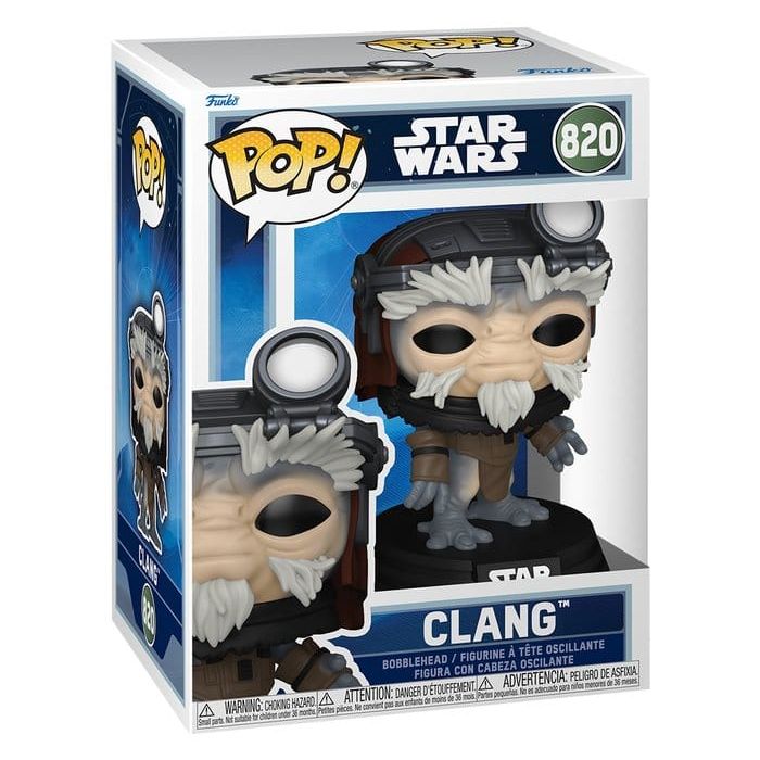Star Wars: Mandalorian & Grogu POP! Vinyl Figure Clang with Head Set 9 cm