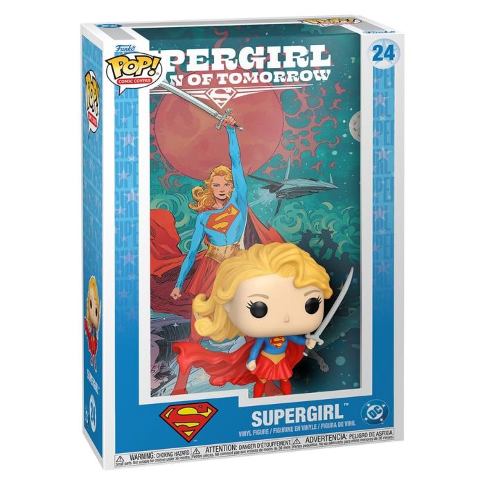 DC Comics POP! Comic Cover Vinyl Figure Supergirl 9 cm 