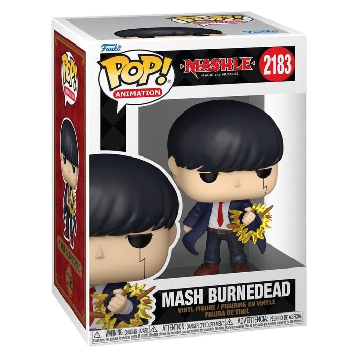 Mashle POP! Animation Vinyl Figure Mash Burnedead 9 cm