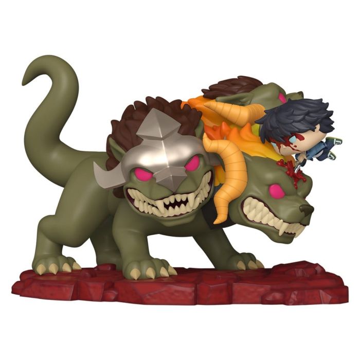 Solo Leveling POP! Deluxe Vinyl Figure Jinwoo Vs Cerberus 9 cm