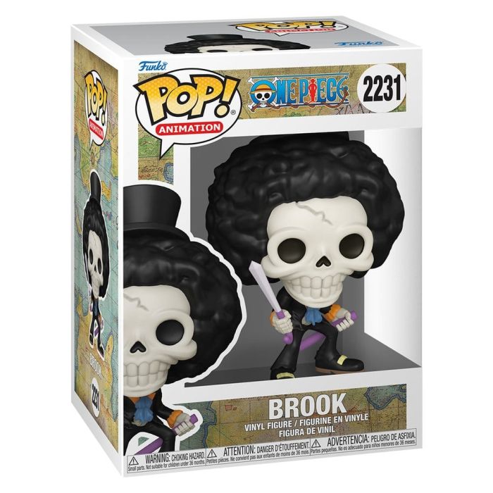 One Piece POP! Animation Vinyl Figure Brook (Refresh) 9 cm