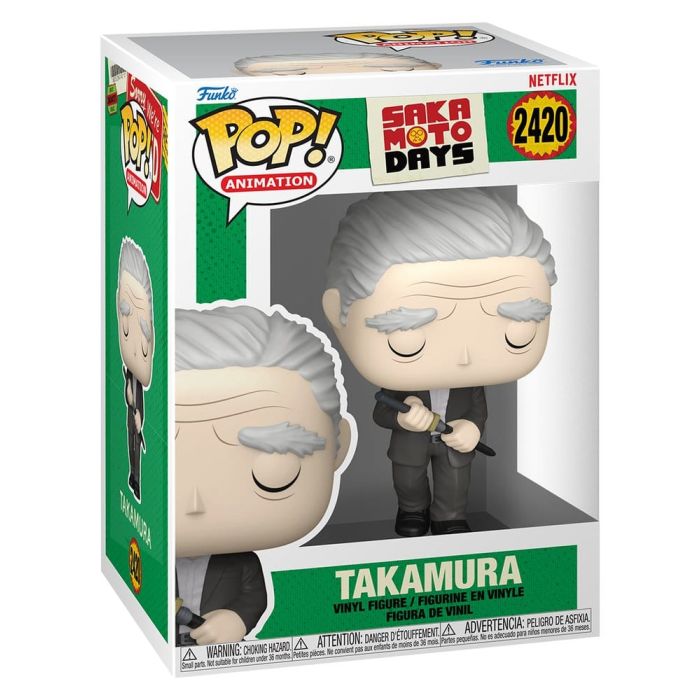 Sakamoto Days POP! Animation Vinyl Figure Takamura 9 cm