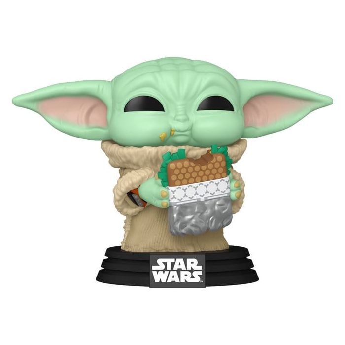 Star Wars: The Mandalorian and Grogu POP! Vinyl Figure Grogu with Sandwich 9 cm